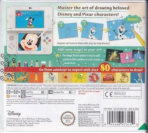 Disney Art Academy - Nintendo 3DS (A Grade) (Genbrug)